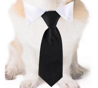 Dog Collar with Bow Tie, Dog Bandana Collar, Formal Bow Tie for Pet Collar | Lightweight and Comfortable Formal Tie Collar for Dogs for Weddings, Valentine's Day, Walks, Use