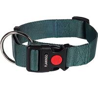 Dog Collar Ziggi Dark green XL 55-75cm 40mm