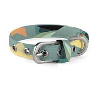 Dog Collars Atomic Stars Retro Pattern Adjustable Pet Collar for Small, Medium Cats Dogs