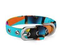 Dog Collars Beagle Patterns Adjustable Pet Collar for Small, Medium Cats Dogs