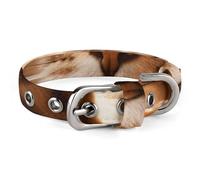 Dog Collars Cat Lies Down Adjustable Pet Collar for Small, Medium Cats Dogs