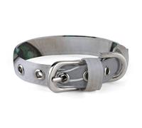 Dog Collars Cute White Cat Adjustable Pet Collar for Small, Medium Cats Dogs