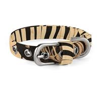 Dog Collars Dinosaur Skeleton Print Adjustable Pet Collar for Small, Medium Cats Dogs