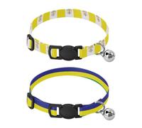 Dog Collars for Small Dogs Adjustable Collar for Female Dogs 2 Packs Vatican City Flag Original Simple Mauritius Flag Isolated