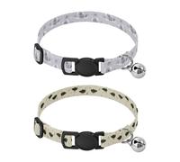 Dog Collars for Small Dogs Adjustable Dog Collar for Female Dogs 2 Pcs Naughty Snowfall Koala Gray Naughty Jurassic Mallard Duck