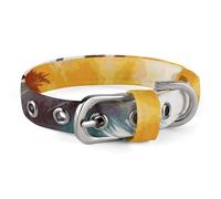 Dog Collars Palm Trees Sunset Adjustable Pet Collar for Small, Medium Cats Dogs