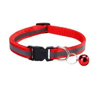 Dog Collars, Reflective Collar with Integrated Bell - Lightweight Weatherproof Accessory for Hiking, Outdoor Exploration and Training