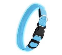 Dog Collars - Reflective Quick Closure, Luminous Safety Collar for Dogs | for Hiking, Camping, Walking, Travel, Training, Adventure