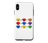Dog Color Theory Educational Art Teacher Paintbrush Case for iPhone XS Max