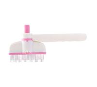 Dog Comb for Shedding - Rotatable Cat Grooming Brush | Professional Self Cleaning Pet Brush for Shedding Season Care Veterinary Clinic Puppy Bunny Kitten