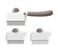 Dog Comb | Professional Non-Slip Comfortable Portable Brush,Dog Grooming Brush | for Legs Face Bath Time Home Vet Pet Spa Daily Long-Hair Short-Hair Puppy Kitten Outdoor