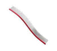 Dog Combs for Grooming, Mats, Metal Comb for Dogs, Curved Comb for Hair Loss in Pets, Metal Dog Comb, Dog Combs for Grooming, Matting, Doodling Brush, Dematting Comb