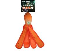 Dog Comets Alien Octo L Oranje - Plush Squeaky Dog Toy | Orange
