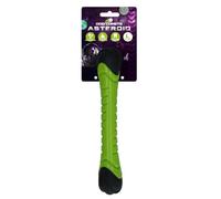 Dog Comets Asteroid Throwing Stick - 31 cm - Dog Toy - Fetch Toy - Waterproof - Teething - L - Interactive Dog Toy - Dog Toy with Squeaker - Green