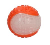 Dog Comets Glow In The Dark Moon Bal L Oranje - Rubber Fetch Dog Ball | Orange