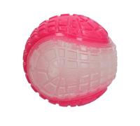 Dog Comets Glow In The Dark Moon Bal L Roze - Rubber Fetch Dog Ball | Pink