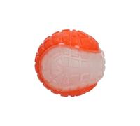 Dog Comets Glow In The Dark Moon Bal M Oranje - Rubber Fetch Dog Ball | Orange