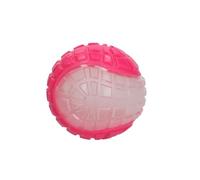 Dog Comets Glow In The Dark Moon Bal M Roze - Rubber Fetch Dog Ball | Pink
