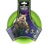 Dog Comets UFO Ring Groen - Rubber Fetch Dog Ball | Green