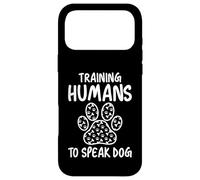 Dog Commands Obedience Agility Training Funny Dog Trainer Case for iPhone 17 Pro Max