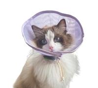 Dog Cone, Adjustable Scratch Protection for the Neck, Mesh Protective Cone for Dog Collar, Suitable for Indoor, Walks, Yard, Travel, Small, Medium and Large Breeds, Puppies and