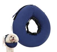 Dog Cone Alternative - Soft Pet Donut Recovery Collar, Inflatable E-Collar Substitute | Adjustable Neck Donut For Cats Dogs, Injury Healing Protection, Licking Prevention Daily Wear Travel 21cm