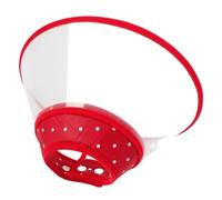 Dog Cone Cat Dog Cone Collar Recovery Collars Anti-Bite Anti-Lick Surgery Wound Healing Pet Dogs Health Medical Neck(Red,XL)