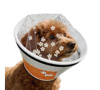 Dog Cone Collar Adjustable Gnat Bite Mesh