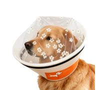Dog Cone Collar Anti Bite Adjustable - Face Mask Anti Food Hunting