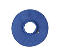 Dog Cone Collar, Breathable Mesh Elizabethan Recovery Collar for Large Dogs, Adjustable Comfortable Pet E Collar to Prevent Licking and Biting, Dark Blue (M)