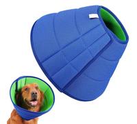 Dog Cone Collar Dog Cone After Surgery Breathable Dog Cone Collar Lightweight Mesh Cat Cone with Fastening Tape Anti-bite Anti-lick Pet Cone for Recovery, L