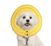 Dog Cone Collar - Dog Neck Donut Collar, Water Resistant Dog Recovery Donut | Multifunctional Soft Pet Cats Neck Support Collar, Pet Cone Collar for Dogs and Cats, (11.02x11.02x0.98 Inches)