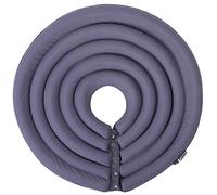 Dog Cone Collar, Inflatable Dog Neck Donut Collar Alternative After Surgery, Soft Protective Recovery Cone for Small Medium Large Dogs and Cats Puppies - Alternative Collar (Grey,M)