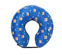 Dog Cone Collar, Inflatable Pet Collar, Comfortable Lightweight Design, 14.7 Inches Sturdy Waterproof Material, Neuter Recovery Cones for Scratch Prevention, Rehab, and Swimming