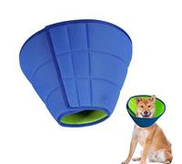 Dog Cone Collar with Soft Protect Edge Dog Cones Adjustable Neck Recovery Collar for Pets Breathable Anti-Bite Neck Cone, Pet Surgery Collar, Prevents Licking & Scratching(S)