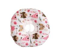 Dog Cone Pet Cone Collar Cat Dog Neck Recovery Anti-Lick Surgery Wound Healing Protective Cats(AS PICTURE-01,S)
