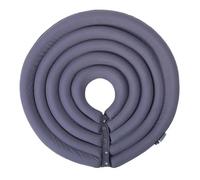 Dog Cone Pet Cone Collar Surgery Wound Healing Protective Puppy Soft Dog Cat Accessories(Grey,L)