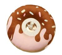 Dog Cone Pet Dog Cat Collar Adjustable Wound Healing Soft Cone Smart Prevent Bite Circle Protection(Burgundy,L)