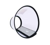 Dog Cone Reusable Pet Protective Collar Cat Neck Recovery Cone For Anti-Bite Lick Surgery Wound Dogs Medical(S(18-22CM))