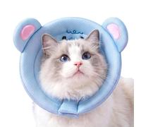 Dog Cone | Soft Anti-Licking Neck Cover | Kitten Wound Recovery Cone Girth | for Kitten Small Medium Large Breed Indoor Travel Spay Wound Injury Grooming