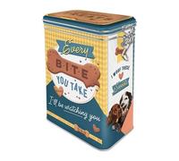Nostalgic-Art Dog Treats Retro Box - Dog Owners Gift Idea - Container with Aromatic Lid, Vintage Design, 1.3 Litre