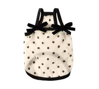 Dog Cool Tulle Vest For Small Large Dogs Soft Camisole Pullover Apparel Floral Bowknot Pullover Spring Pajamas Puppy Girl Clothes