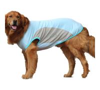 Dog Cooling Coat - Medium Size Cooling Apparel, Breathable Heat Shield Garment, Breathable Mesh Ice Vest, Dog Clothes Cool Jackets With Adjustable Straps,Reflective Visibility Canine Clothing
