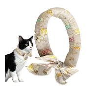 Dog Cooling Collar - Dog Cooling Bandana | 5x100cm Neck Wraps Ice Scarf | Adjustable Summer Pet Bibs | Cartoon Breathable Pet Neck Collar For Camping Hiking Walking Running Travel