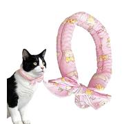 Dog Cooling Collar, Ice Neck Scarf, Comfortable Fit, 1.97x39.37 inches Lightweight Design Accessory, Pet Cooling Bandana for Camping, Walking, Beach, and Travel