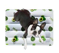Dog Cooling | Cooling Dog | Extra Large Dog | Washable Ice Silk Pet Sleeping Cushion, Soft Floor Cushion and