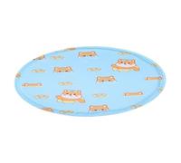 Dog Cooling Gel Mat - Pressure Activated Chill Pad, Self Cooling Animal Blanket, Heat Absorbing Internal Core, Instant Thermal Relief Mattress, Canine Travel Gear for Summer Park Outings and Balcony