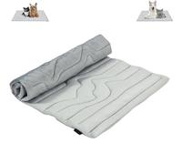 Dog Cooling Mat, 2025 Upgrade Summer Cooling Mat Sleeping Pad, Chillpup Coolinց Mats, Portable Dog Cool Bed for Summer, Non-Slip Washable, Ideal for Indoor Outdoor Use, Pet Dual-Purpose Pad (M36*20)