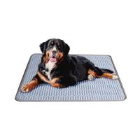 Dog Cooling Mat - Breathable Pet Bed, Washable Crate Pad, Folding Kennel Liner | Nonslip Puppy Blanket Chilled Cat Cushion For Comfort Sleep Nap Rest Relaxation Nighttime Bedtime Home Indoor