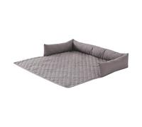 Dog Cooling Mat - Cat Cooling Mat with Pillow | Waterproof Self Taught Pet Bed Mattress | Soft Portable Sofa for Car Pad by via